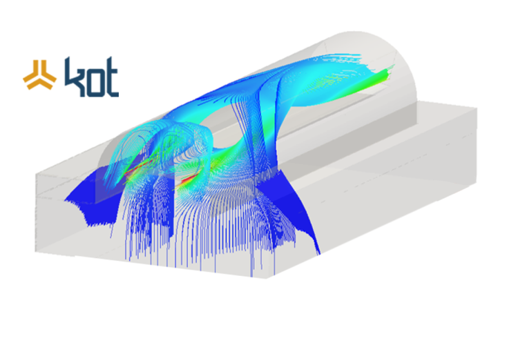 Dinâmica dos Fluidos Computacional alia métodos numéricos à mecânica dos fluidos na simulação computacional em processos fluidodinâmicos