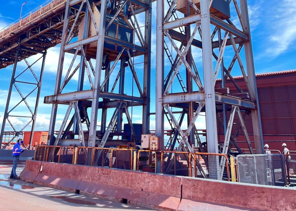 Figura 2: Inspeção visual de ativos.