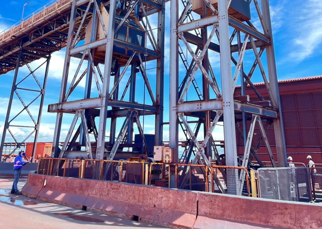 Figura 2: Inspeção visual de ativos.