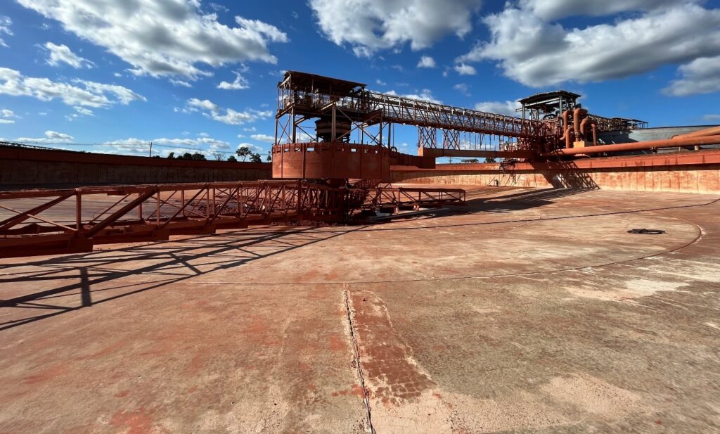 Figura 1: Área interna do espessador.