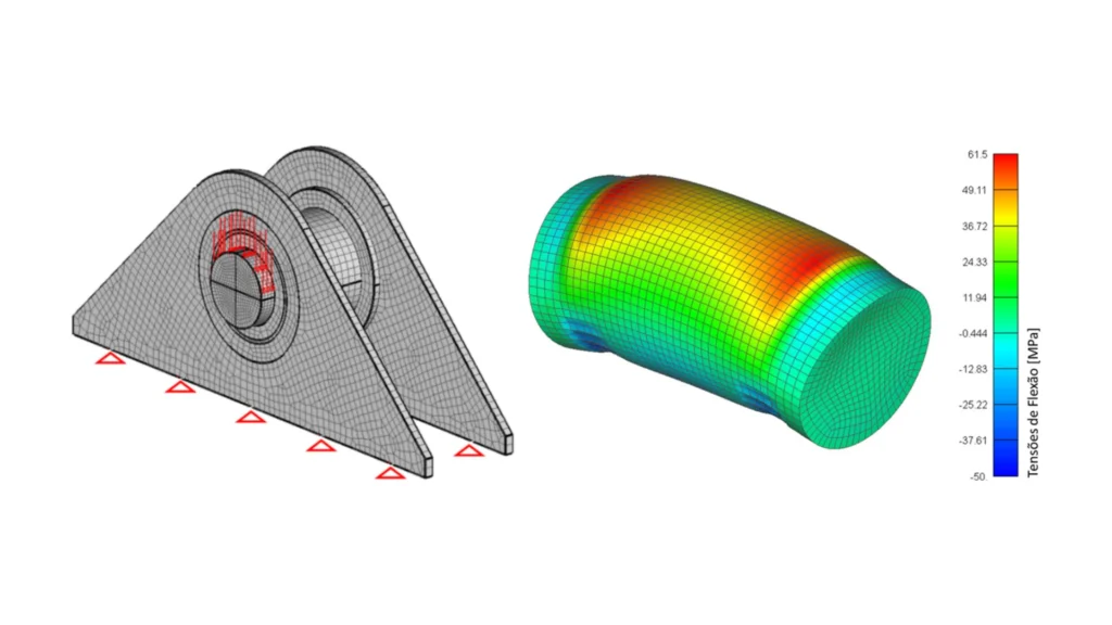 Figura 11 – Modelo computacional utilizado nas análises.